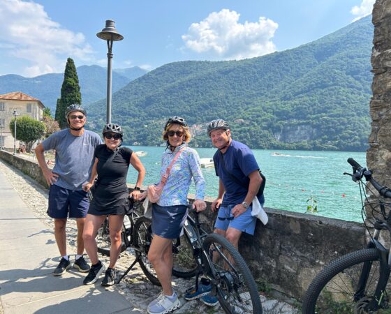 Tour panoramico in bici sul Lago di Como